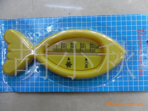 cs-6小鱼型塑料温度计,家用温度计厂价销售_尼西光学仪器_义乌国际